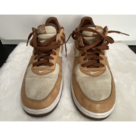 Nike Air Force 1 Acorn Low Size 10.5 Pre-Owned - Picture 1 of 13